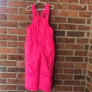 Pink platinum snow suit